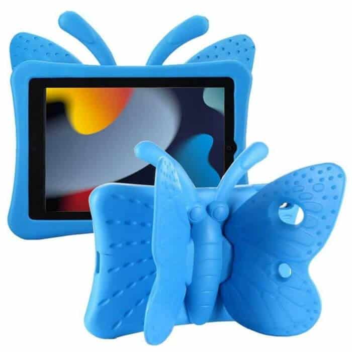 For Apple iPad 9.7 Air 125th6th Gen Eva Butterfly Kids Friendly Stand Protective Shockproof Light Weight Heavy Duty Case Cover For Apple iPad 9.7 Air 125th6th Gen Eva Butterfly Kids Friendly Stand Protective Shockproof Light Weight Heavy Duty Case Cover